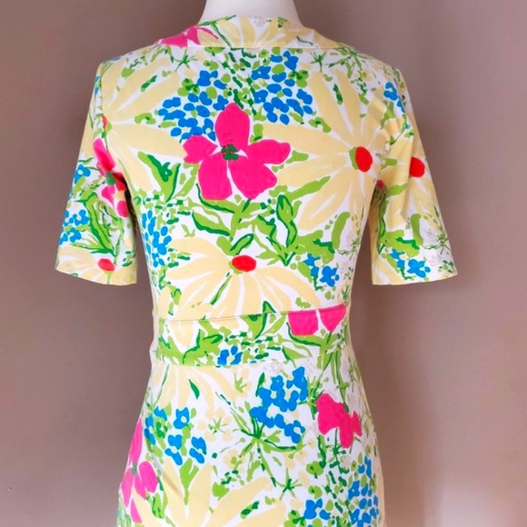 Lilly Pulitzer Dress in Blue Eyed Girl Print Size XS - Picture 9 of 16